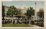 Band Stand and Confederate Monument, Hemming Park, Jacksonville, Fla