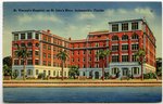 St. Vincent's Hospital on the St. Johns, River. Jacksonville, Florida