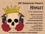 Ticket for UNF's Production of Hamlet