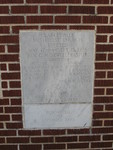 Clarkesville UMC Cornerstone Clarkesville, GA by George Lansing Taylor Jr.