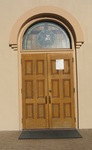 St. Michael's Catholic Church Door, Fernandina Beach, FL by George Lansing Taylor Jr.