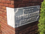 First Baptist Church Cornerstone Gainesville, FL by George Lansing Taylor Jr.