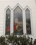 Melrose United Methodist Church Stained Glass Window 1 Melrose, FL by George Lansing Taylor Jr.