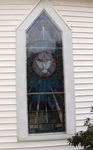 Melrose United Methodist Church Stained Glass Window 2 Melrose, FL