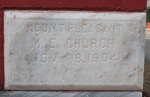 Mount Pleasant United Methodist Church Cornerstone 1 Gainesville, FL by George Lansing Taylor Jr.