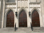 Mulberry Street United Methodist Church Doors Macon, GA