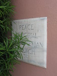 Peace Memorial Presbyterian Church Cornerstone Clearwater, FL by George Lansing Taylor Jr.
