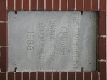 First United Methodist Church of Umatilla Cornerstone Umatilla, FL by George Lansing Taylor Jr.
