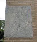 Dodge County Courthouse Cornerstone 2, Eastman, GA by George Lansing Taylor Jr.