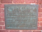 Greene County Courthouse Plaque, Greensboro, GA by George Lansing Taylor Jr.