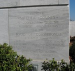Mitchell County Courthouse Cornerstone 1, Camilla, GA by George Lansing Taylor Jr.