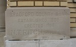 Former Bradford County Bank Cornerstone, Starke, FL