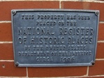 Former Micanopy Banking Company Plaque, Micanopy, FL by George Lansing Taylor Jr.