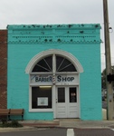 McLeod's Barber Shop, Lake Butler, FL by George Lansing Taylor Jr.