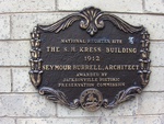 S. H. Building Plaque, Jacksonville, FL by George Lansing Taylor Jr.