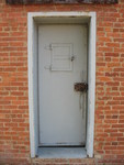 Old City Jail Door, Pembroke, GA by George Lansing Taylor Jr.