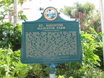 Alligator Farm Marker, St. Augustine, FL