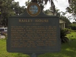Bailey House Marker, Gainesville, FL by George Lansing Taylor Jr.