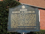 Bishop Marvin A. Franklin Marker, Nacoochee, GA by George Lansing Taylor Jr.