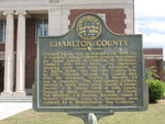 Charlton County Marker, Folkston, GA by George Lansing Taylor Jr.