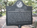 Christ Church Marker, Savannah, GA by George Lansing Taylor Jr.