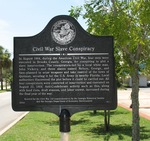 Civil War Slave Conspiracy Marker, Quitman, GA