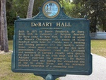 DeBary Hall / FL Federation of Art Inc. Marker, DeBary, FL