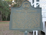 Dorchester Presbyterian Church Marker, Dorchester, GA by George Lansing Taylor Jr.