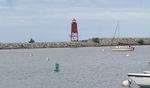 Racine North Breakwater Lighthouse, Racine, WI by George Lansing Taylor Jr.
