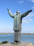 Father Francisco Lopez Statue, St. Augustine, FL by George Lansing Taylor Jr.
