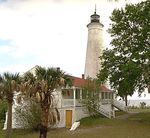 St, Marks Lighthouse 3, Saint Marks, FL by George Lansing Taylor Jr.
