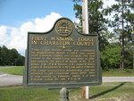 First Masonic Lodge in Charlton County Marker, Trader's Hill, GA by George Lansing Taylor Jr.