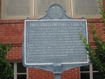 First United Methodist Church Marker, Bainbridge, GA