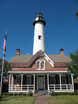 St. Simons Lighthouse and Keeper's Dwelling 2, Saint Simons Island, GA by George Lansing Taylor Jr.