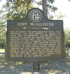 Fort McAllister Marker, Richmond Hill, GA by George Lansing Taylor Jr.