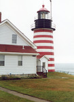 West Quoddy Head Lighthouse, Lubec, ME by George Lansing Taylor Jr.