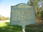 John Hicks & Hickstown Marker (Reverse), Madison County, FL