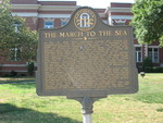 The March to the Sea Marker, Eatonton, GA by George Lansing Taylor Jr.