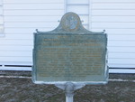 Mount Zion Primitive Baptist Church and Swift Creek Cemetery Marker Union Co, FL