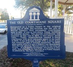 The Old Courthouse Square Marker, Ocala, FL