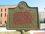 Old Post Road Marker, Elberton, GA by George Lansing Taylor Jr.