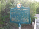 Old Spanish Quarries Marker, St. Augustine, FL by George Lansing Taylor Jr.