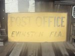 Post Office (32633) Sign, 2 Evinston, FL by George Lansing Taylor Jr.