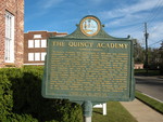 Quincy Academy Marker, Quincy, FL by George Lansing Taylor Jr.