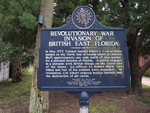 Revolutionary War Invasion of British East FL Marker, Fernandina Beach, FL