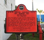 S.D.W. Smith, Ancient City, Mt. Horeb #20 Marker, St. Augustine, FL by George Lansing Taylor Jr.
