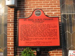St. Paul AME Church Marker, St. Augustine, FL by George Lansing Taylor Jr.