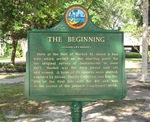 The Beginning Marker, Jacksonville, FL