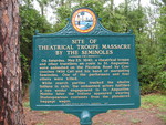 Theatrical Troupe Massacre Marker, St. Johns County, FL