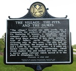 The Village The Pits and The Dumps Marker (Obverse), Amsterdam, GA by George Lansing Taylor Jr.